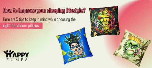 How to improve your sleeping lifestyle? Here are 5 tips to keep in mind while choosing the right handloom pillows