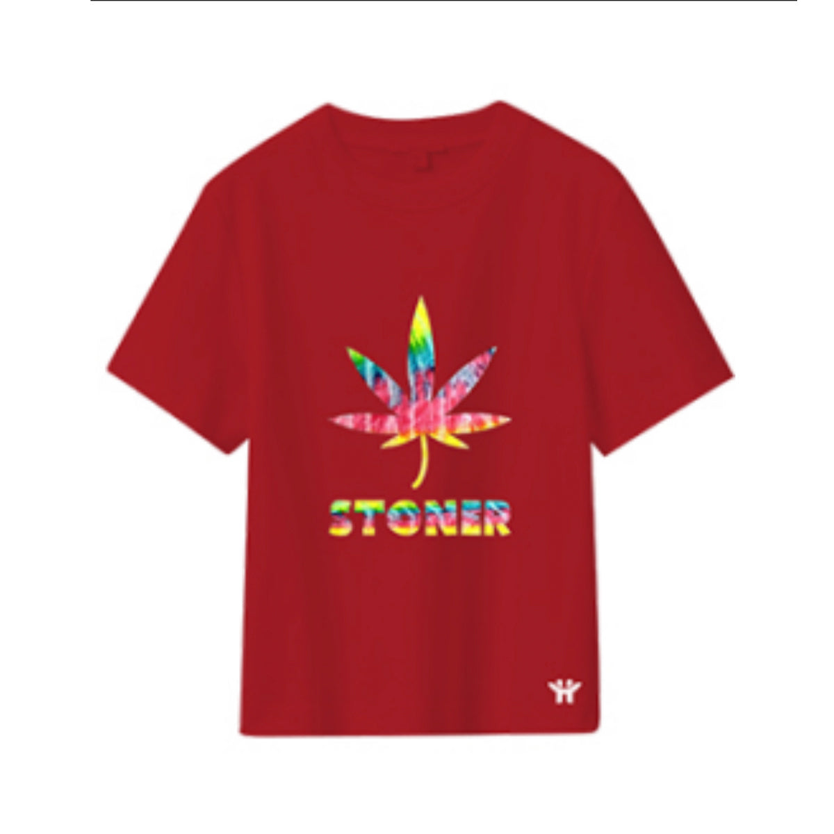 Stoner Design Red Polyester Short Sleeve T-Shirt - Pack of 6 Units  1S,1M, 1L, 1XL, 2XL, 3XL