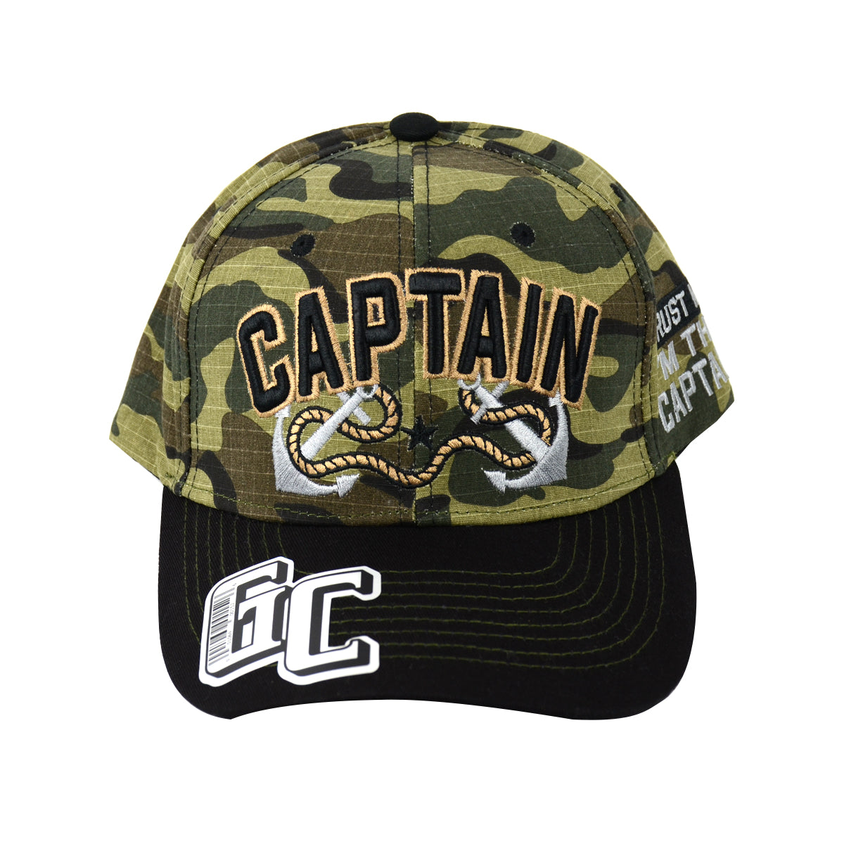 Snapback "Captain" Hat Embroidered
